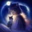夜猫子用户头像，习惯深夜浏览内容